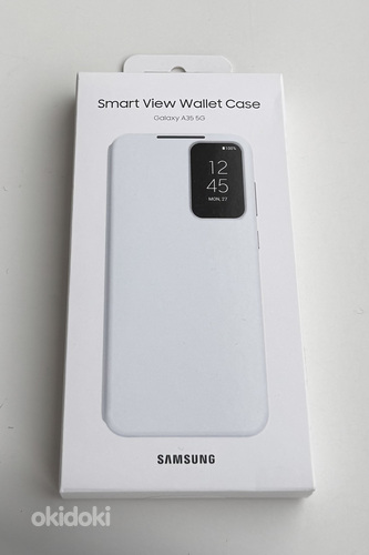 Samsung Galaxy A35 Smart View Wallet Case , White