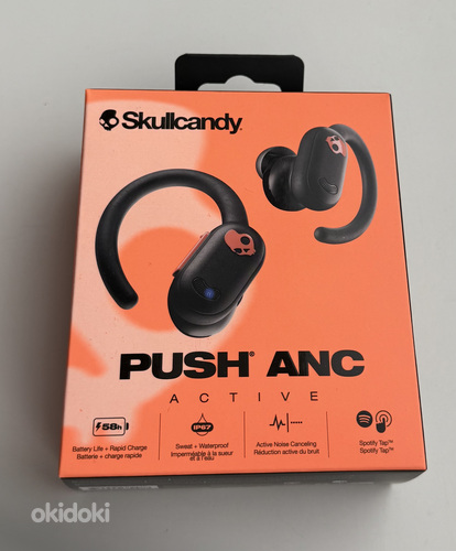 Skullcandy PUSH Active ANC , Black/Orange