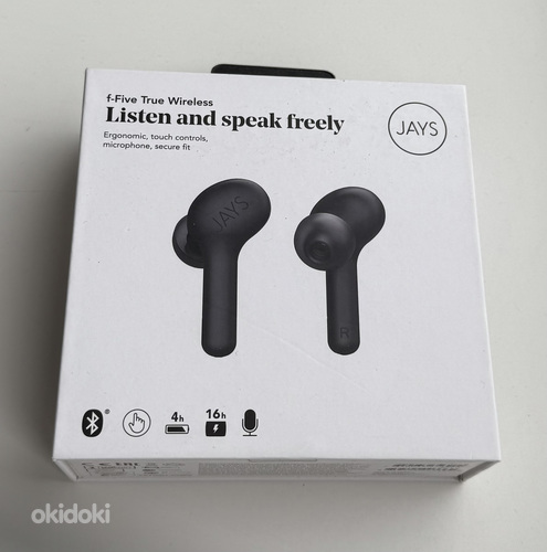 JAYS f-Five True Wireless , Black