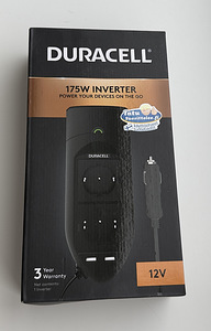 Duracell 175W Twin Inverter 12V