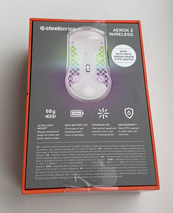 SteelSeries Aerox 3 Wireless (2022) , Snow (2 foto / 5)