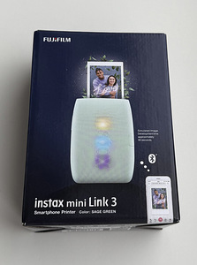 Fujifilm Instax Mini Link 3 , Sage Green / Rose Pink (1 foto / 8)