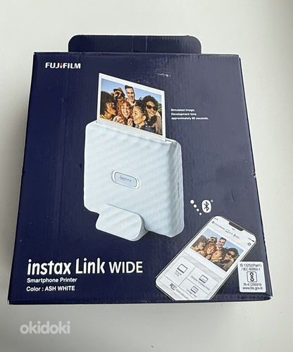 Fujifilm Instax Link Wide , Ash White