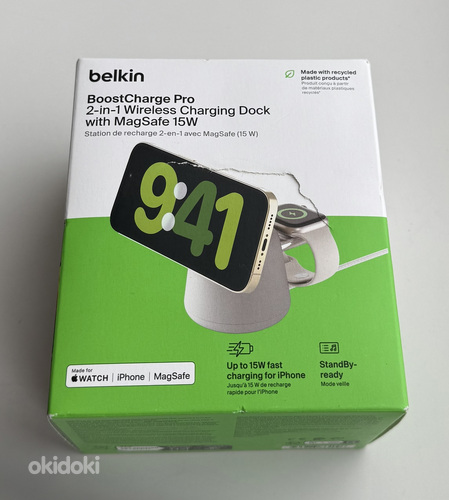 Belkin BOOST Charge Pro 2in1 Wireless Charging Dock