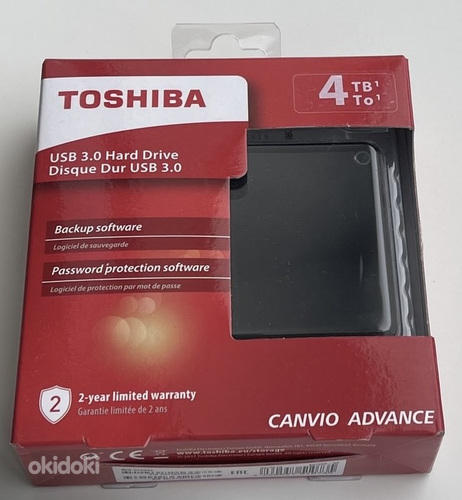 Toshiba Canvio Advance 4TB USB 3.0 , Black