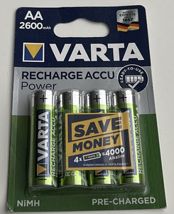 Varta AA / AAA / D 200/800/1000/2100/2600/3000 mAh