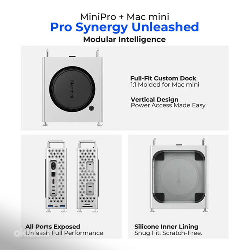 ORICO MiniPro Dock Case for Mac mini M4