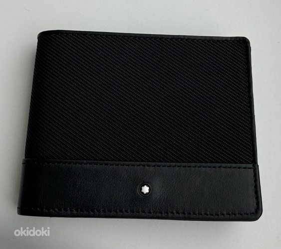 Montblanc Nightflight Bi-Folding Nylon Wallet , Black
