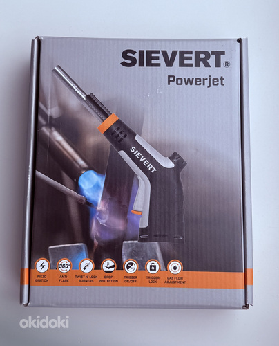 Sievert 253547 Powerjet Gas Blow Torch