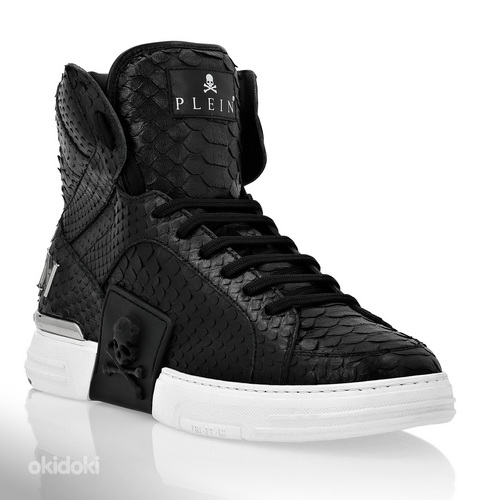 PHILIPP PLEIN HI-TOP SNEAKERS MONEY KICK$