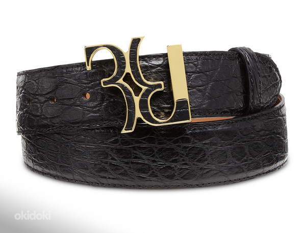Billionaire Crocodile Belt Double B