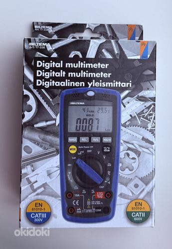 Biltema Digital Multimeter , 6-in-1