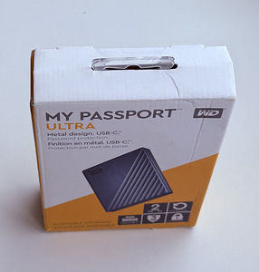 Western Digital WD My Passport Ultra 2TB USB-C , Blue (5 foto / 5)