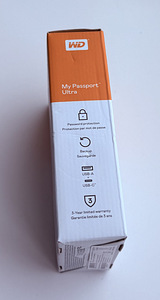 Western Digital WD My Passport Ultra 4TB USB-C , Silver (3 foto / 5)