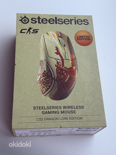SteelSeries Wireless Gaming Mouse CS2 Dragon Lore Edition