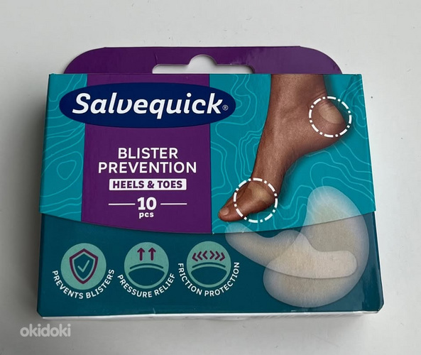 Salvequick Blister Prevention / Foot Care Heels