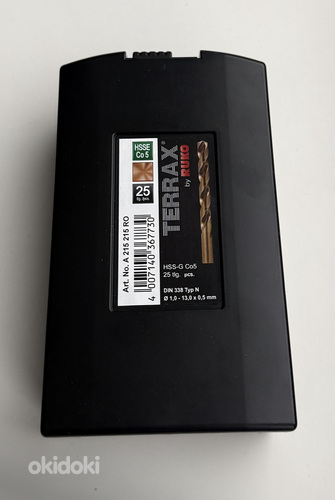 Terrax BY Ruko HSS-G Co5 25pcs