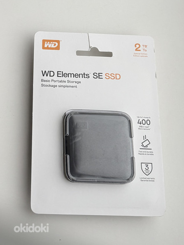 Western Digital WD Elements SE 2TB SSD , Black