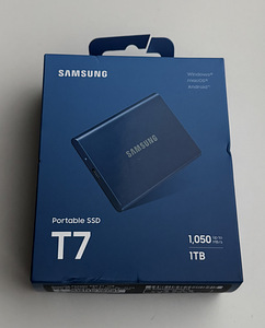 Samsung T7 1 TB USB 3.2 , Gray / Blue (1 foto / 8)