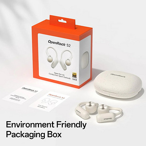 OpenRock S2 Open-Ear Air Conduction Sport Earbuds , White (5 фото из 10)