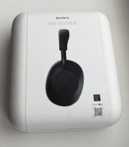 Sony WH-1000XM6 , Black (1 foto / 1)