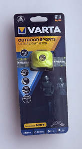 Varta Outdoor Sports Ultralight H30R 300LM , Yellow / White (1 foto / 4)