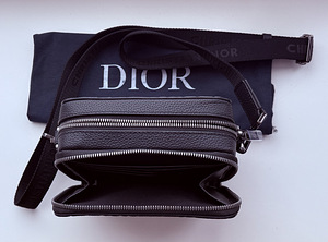 Dior Zipped Pouch with Strap , Black (8 foto / 8)
