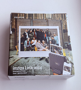 Fujifilm Instax Link Wide , Mocha Gray (2 foto / 4)