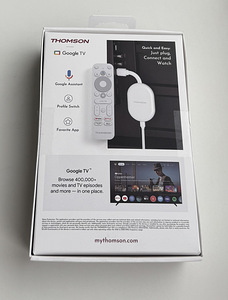 Thomson Google TV Go Cast 152 4K , White (2 foto / 8)