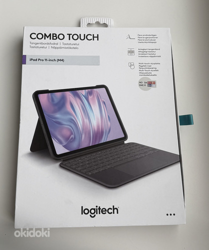 Logitech Combo Touch iPad Pro 11-inch (M4) , SWE