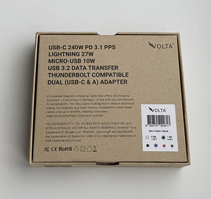 Volta Max 240W TPE All-IN-1 Universal Magnetic Cable , Blue (5 foto / 6)