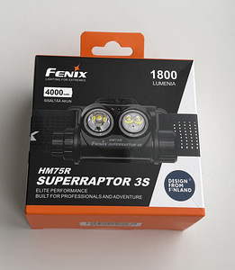 Fenix HM75R SUPERRAPTOR 3S Headlamp , 1800 lm (1 foto / 5)