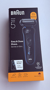 Braun Series 5 52-B1000S , Black / Blue (1 foto / 4)