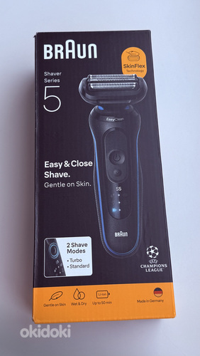 Braun Series 5 52-B1000S , Black / Blue