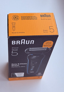 Braun Series 5 52-B1000S , Black / Blue (4 foto / 4)