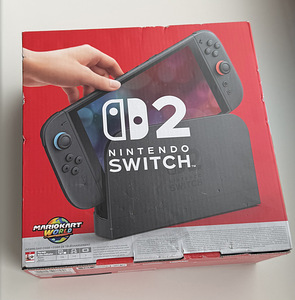 Nintendo Switch 2 + Mario Kart World , Black (2 foto / 4)