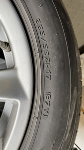 M: BMW Style 236 17'+ Dunlop Rehvid +rehvirõhu andurid (2 foto / 4)