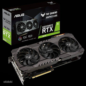 ASUS RTX 3070 Geforce TUF Gaming OC 8GB (1 foto / 1)