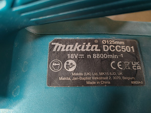 MAKITA DCC501 (3 foto / 5)