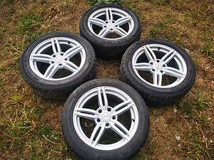 Диски bmw 5x120 r17 + резина 225/50 (1 фото из 9)