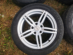 Диски bmw 5x120 r17 + резина 225/50 (5 фото из 9)