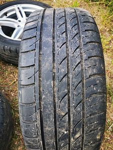 Диски bmw 5x120 r17 + резина 225/50 (9 фото из 9)