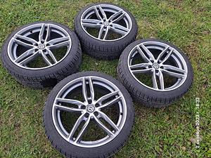 Колеса 5x112 r20 + шины ms (1 фото из 9)