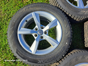 Диски Audi r16 + шипованные шины 225/60 (2 фото из 9)