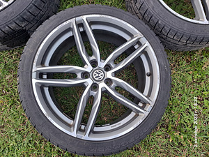 Колеса 5x112 r20 + шины ms 245/40 (2 фото из 9)