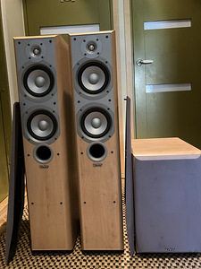 Müüa Infinity kõlarid ja subwoofer (2 foto / 3)