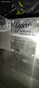 Алюминиевая лодка Lyfco k400 2015г (2 фото из 4)