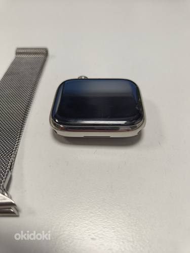 Apple watch 7 45 мм из нержавеющей стали (фото #2)