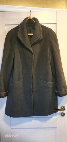 Шерстяная куртка-пальто.L-XL (фото #2)