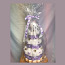 Светло-фиолетовый торт из подгузников (фото #2)